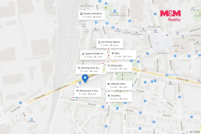 Prodej bytu 2+kk, Hradec Králové - Pražské Předměstí, Gočárova třída, 48 m2
