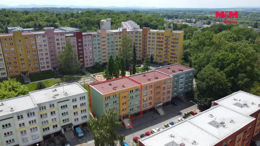 Prodej bytu 2+1, Ostrava - Výškovice, Lumírova, 57 m2