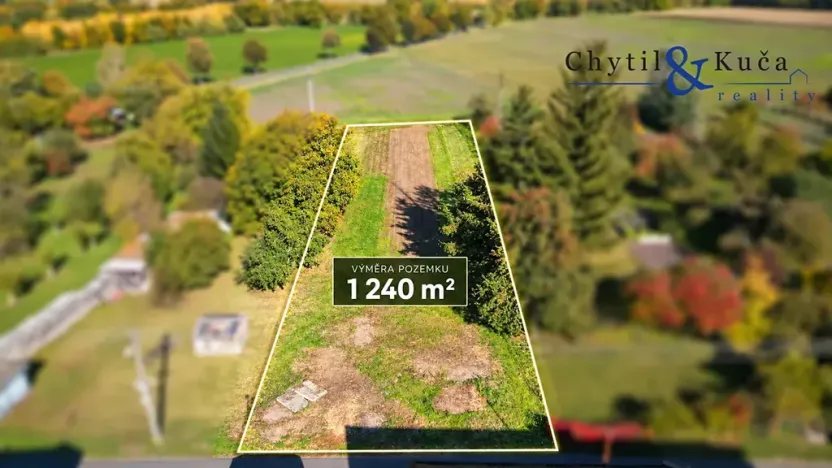 Prodej stavebního pozemku, 1240 m², Polkovice