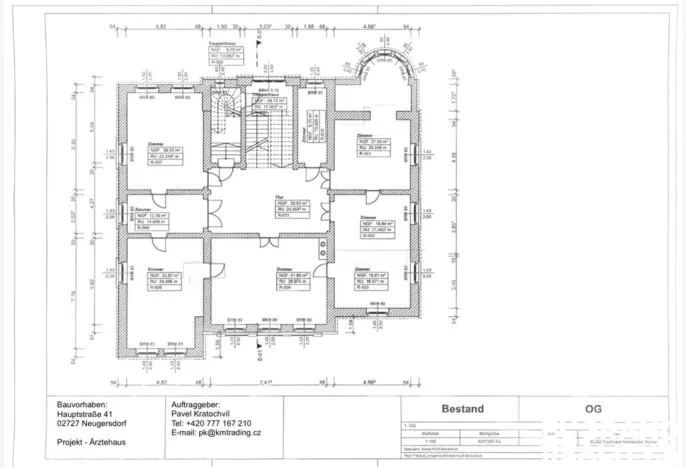 Prodej kanceláře, Ebersbach-Neugersdorf, Německo, Hauptstrasse, 600 m2