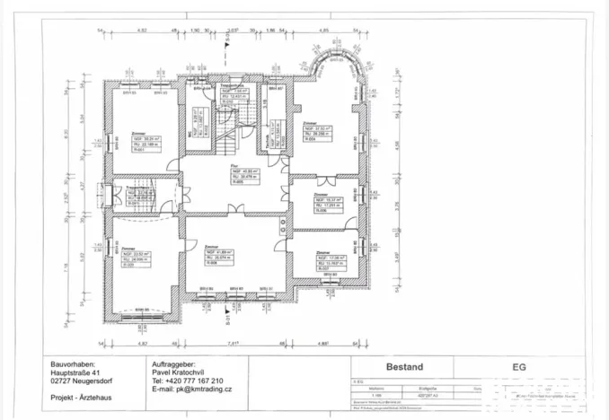 Prodej kanceláře, Ebersbach-Neugersdorf, Německo, Hauptstrasse, 600 m2