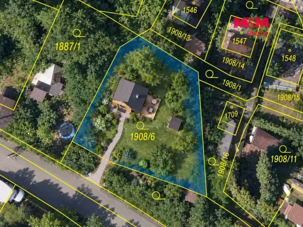 Prodej pozemku pro bydlení, Jílové u Prahy - Žampach, 1701 m2