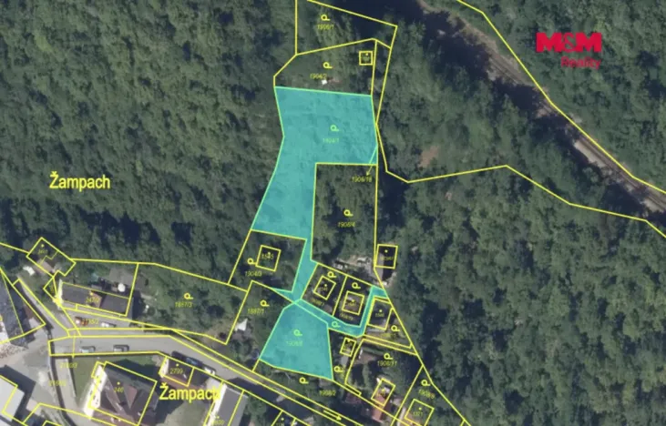 Prodej pozemku pro bydlení, Jílové u Prahy - Žampach, 1701 m2