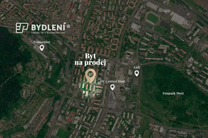 Prodej bytu 2+1, Most, Vítězslava Nezvala, 57 m2