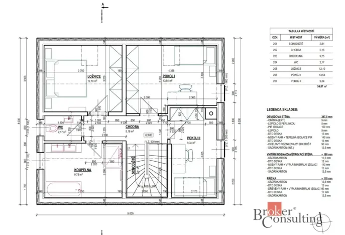 Prodej rodinného domu, Všenice, 112 m2