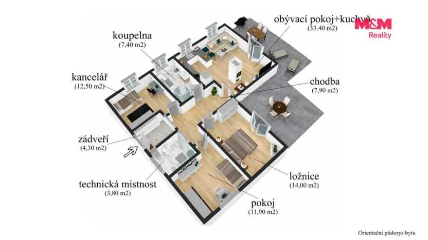 Prodej rodinného domu, Lovosice, Turkova, 95 m2