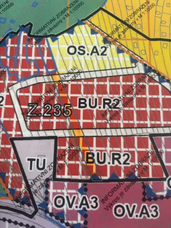 Prodej pozemku, Brno, Vejrostova, 2440 m2