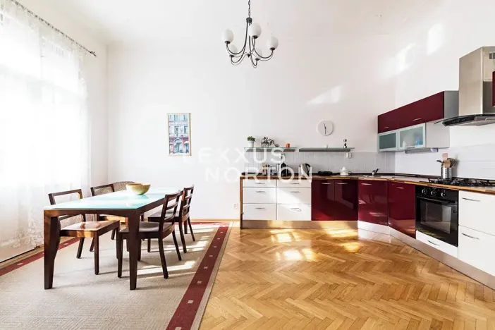 Pronájem bytu 3+1, Praha - Vinohrady, Mánesova, 108 m2