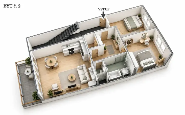 Prodej bytu 3+kk, Česká, 99 m2