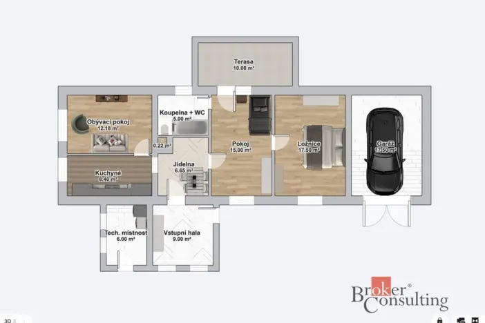 Prodej rodinného domu, Vranov, 78 m2