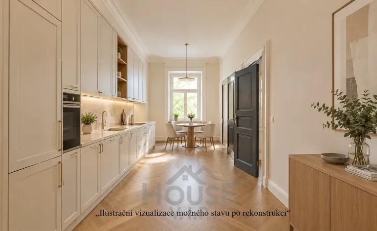 Prodej bytu 3+1, Praha - Smíchov, Na bělidle, 108 m2