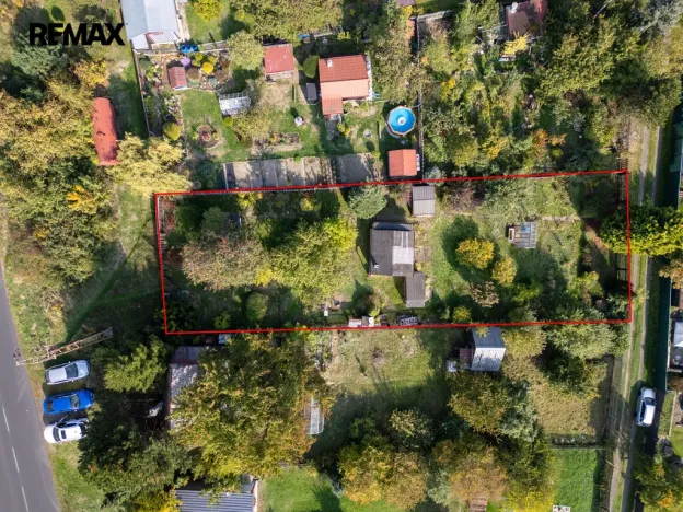 Prodej zahrady, Lom, 807 m2