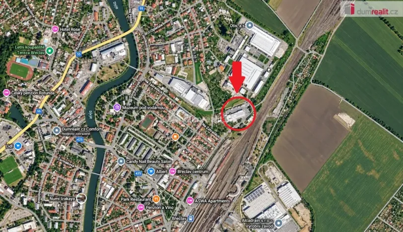 Pronájem skladu, Břeclav, Na Hrůdách, 3000 m2