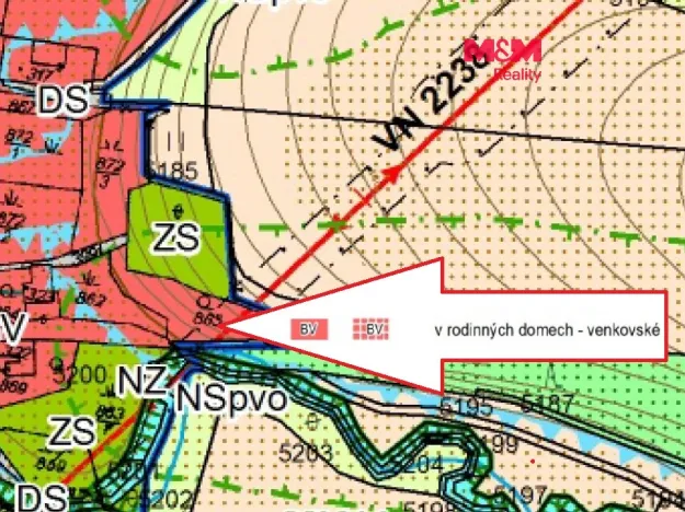 Prodej stavebního pozemku, 1539 m², Opatov