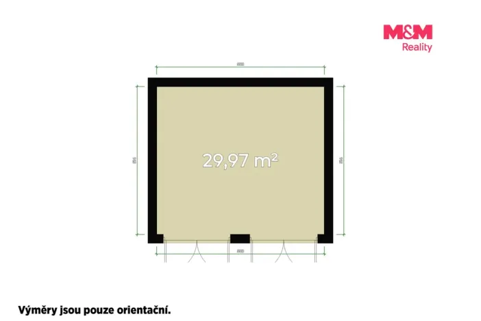 Prodej garáže, Plzeň, Edvarda Beneše, 30 m2