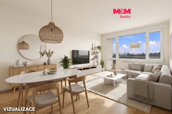 Prodej bytu 2+1, 58 m², Oblouková, Jílové, Kamenná