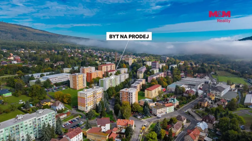 Prodej bytu 2+1, Jílové - Kamenná, Oblouková, 58 m2