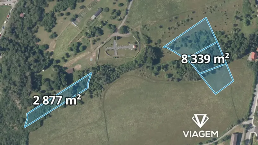 Prodej podílu pozemku pro bydlení, Roztoky, 2804 m2