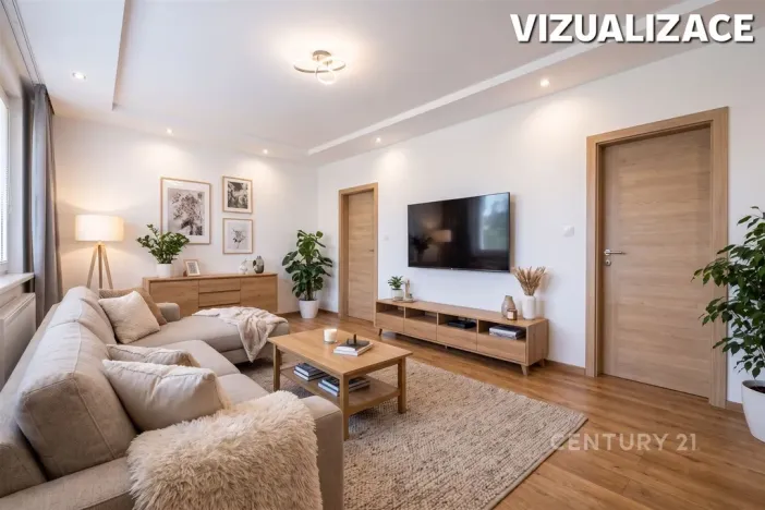 Prodej bytu 3+1, Teplice - Trnovany, Doubravická, 73 m2