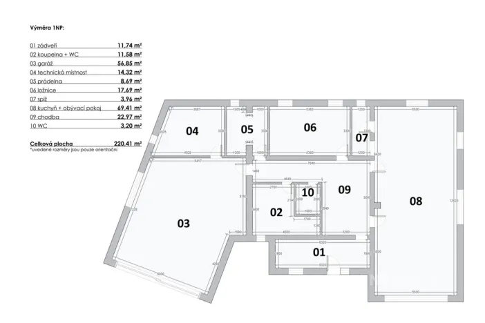 Prodej rodinného domu, Zbraslavice, 306 m2