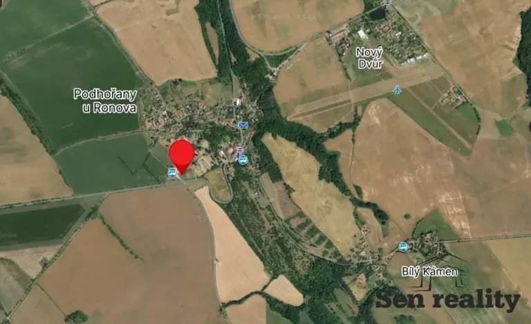 Prodej pozemku pro bydlení, Podhořany u Ronova, 853 m2