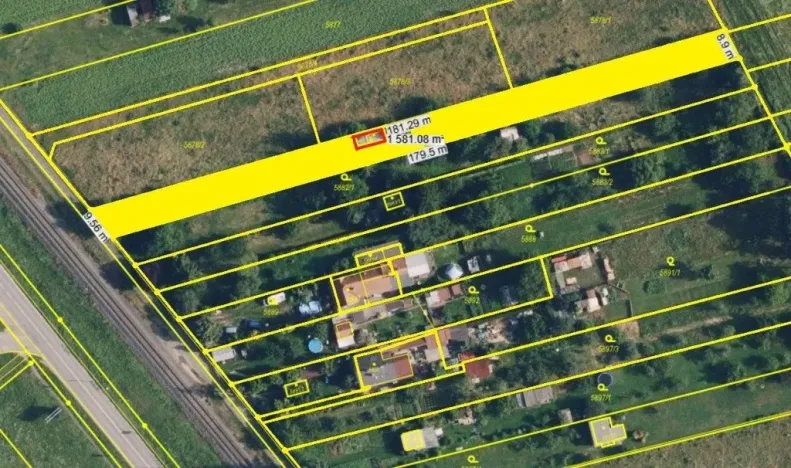 Prodej pozemku, Prostějov, Za Kosteleckou, 1589 m2