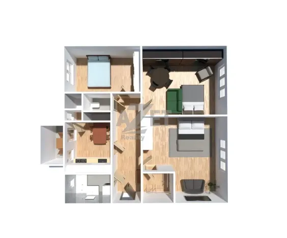 Pronájem bytu 3+1, Ostrava - Přívoz, Orebitská, 99 m2