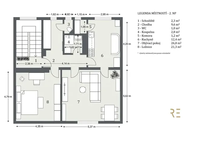Prodej vícegeneračního domu, Praha - Liboc, Hostouňská, 278 m2