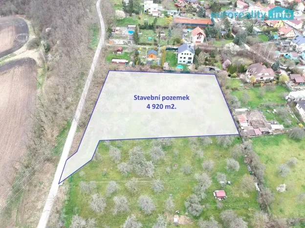 Prodej stavebního pozemku, 4920 m², Plzeň, Božkov