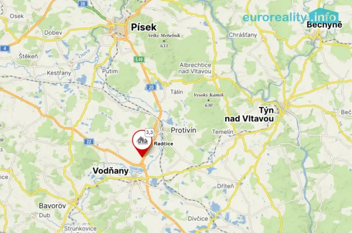 Prodej pozemku pro bydlení, Vodňany, 856 m2