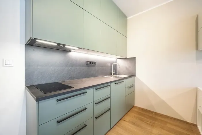 Pronájem bytu 1+kk, Praha - Horní Měcholupy, Milánská, 35 m2