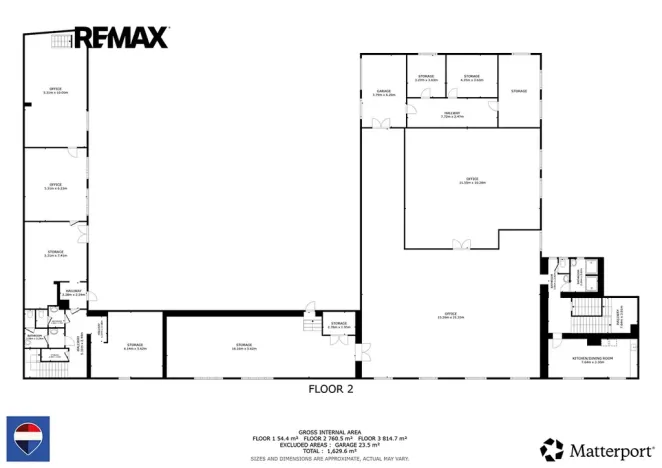 Prodej výrobních prostor, Hlinsko, Za Radnicí, 1620 m2