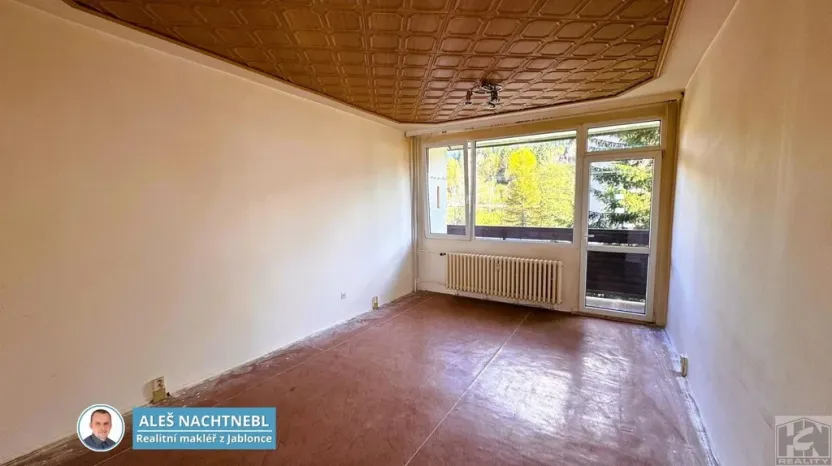 Prodej bytu 1+1, Jiřetín pod Bukovou, 41 m2