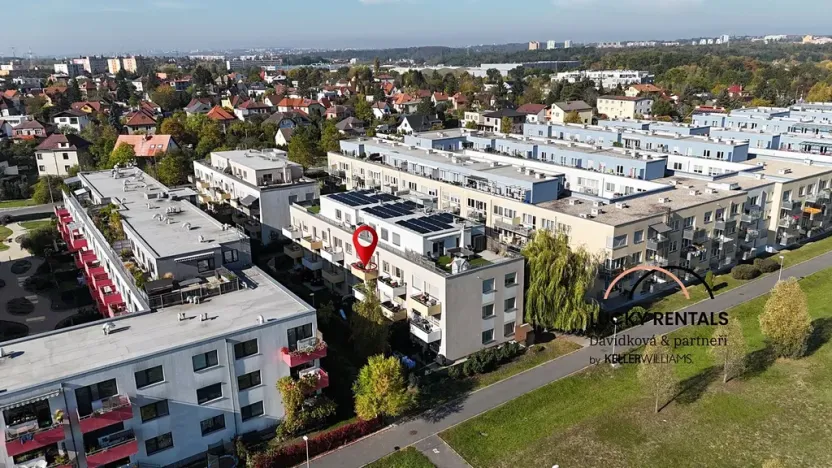 Pronájem bytu 3+kk, Praha - Hostavice, U Hostavického potoka, 68 m2