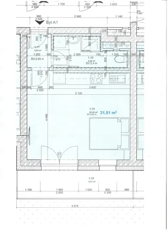 Prodej bytu 1+kk, Plzeň, Zahradní, 41 m2