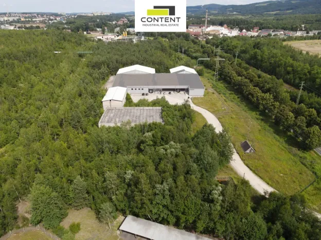 Pronájem výrobních prostor, Sokolov, Chebská, 3372 m2