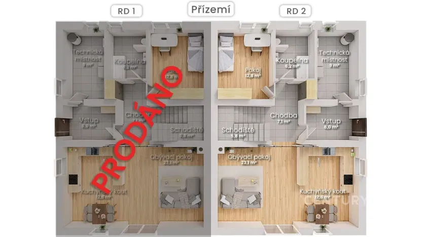 Prodej rodinného domu, Homole, 161 m2
