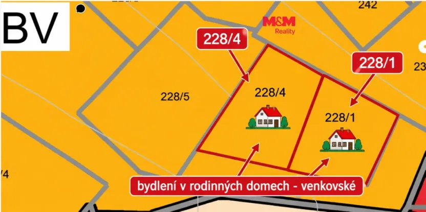 Prodej pozemku pro bydlení, Bernartice, 1093 m2