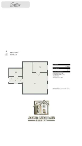Prodej bytu 2+kk, Praha - Staré Město, Hradební, 51 m2