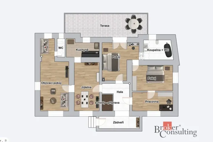 Prodej rodinného domu, Újezd, 120 m2