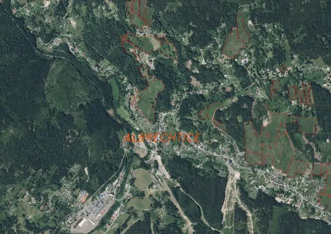 Prodej pozemku, Albrechtice v Jizerských horách, 590 m2