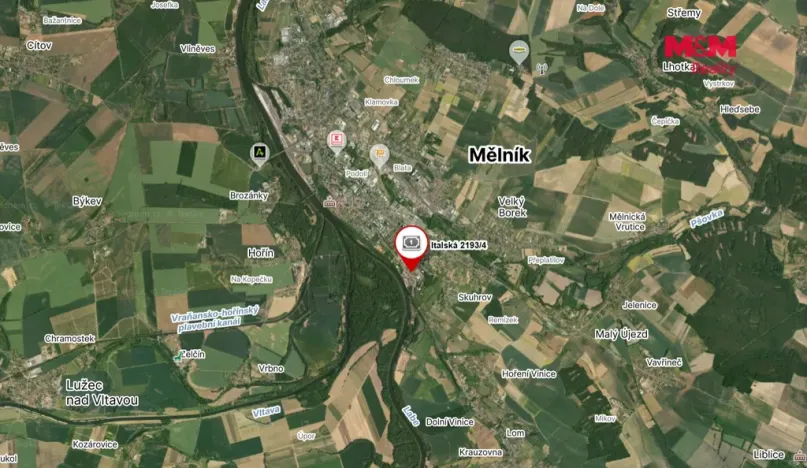 Prodej bytu 3+1, Mělník, Italská, 75 m2