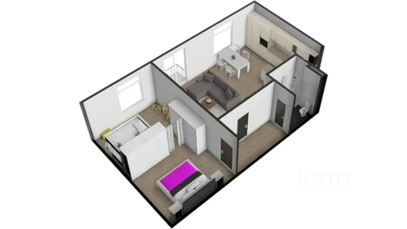 Prodej bytu 2+kk, Písek - Pražské Předměstí, Pražská, 72 m2