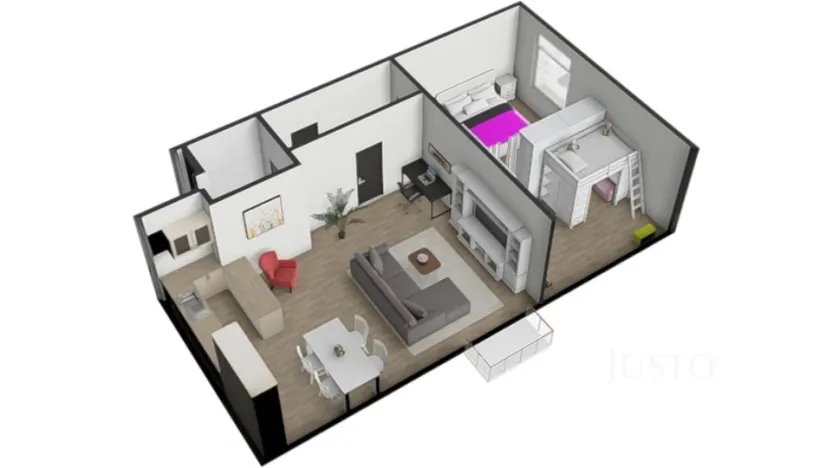 Prodej bytu 2+kk, Písek - Pražské Předměstí, Pražská, 72 m2