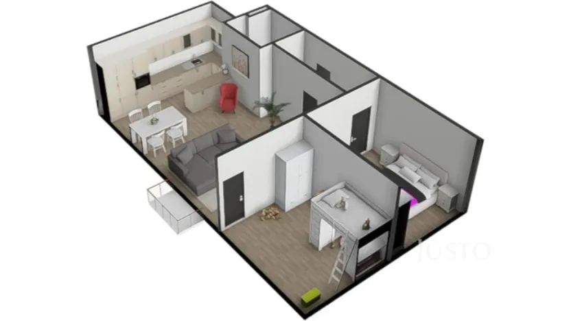 Prodej bytu 2+kk, Písek - Pražské Předměstí, Pražská, 72 m2