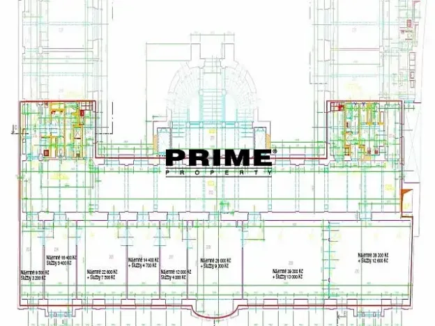 Pronájem kanceláře, Praha - Nové Město, Spálená, 89 m2