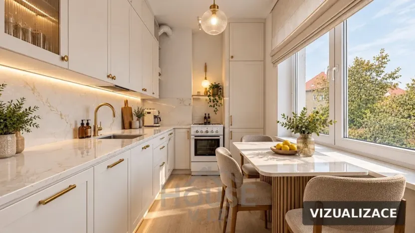 Prodej bytu 2+1, Praha, U páté baterie, 52 m2