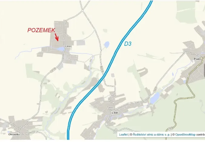 Prodej pozemku pro bydlení, Libeř, 1283 m2