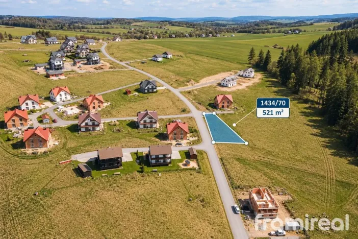 Prodej pozemku pro bydlení, Václavov u Bruntálu - Horní Václavov, 521 m2