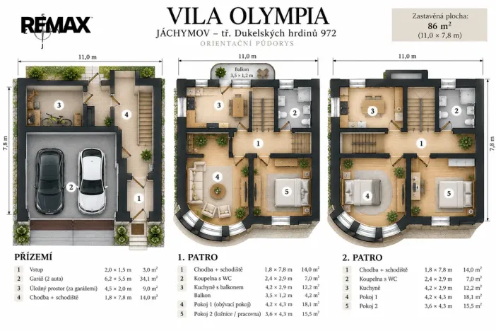 Prodej rodinného domu, Jáchymov, třída Dukelských hrdinů, 125 m2